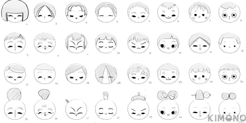 Hair Sketches